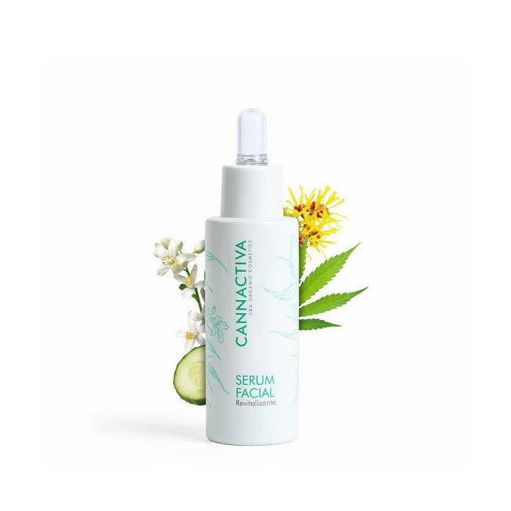 Serum Facial con Ácido Hialurónico y CBD (30ml)