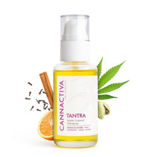 Aceite Corporal Hidratante con CBD y Tantra