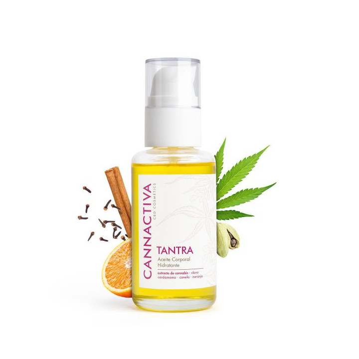 Aceite Corporal Hidratante con CBD y Tantra