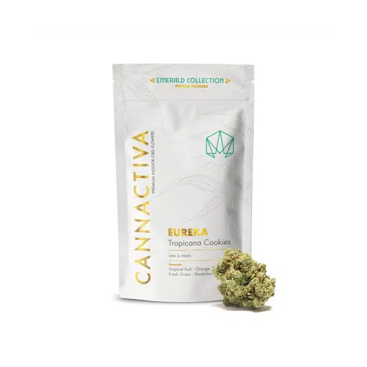 Eureka CBD Indoor (Tropicana Cookies) – Flor Premium de Cannactiva